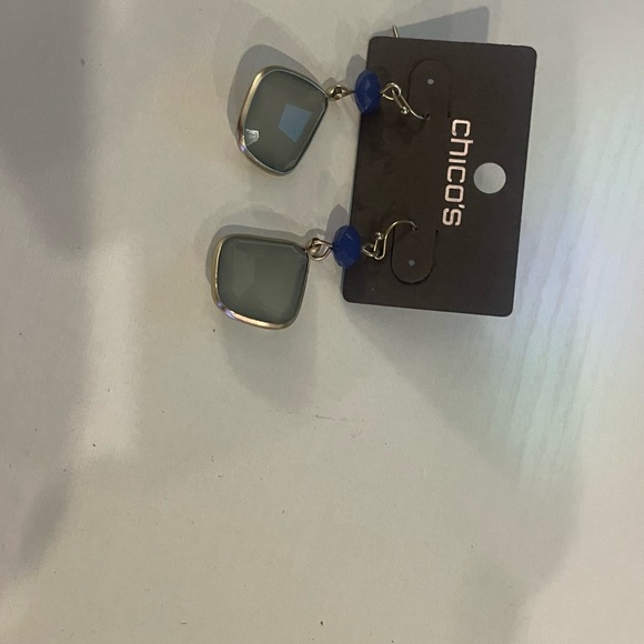 Blue earrings chicos - Picture 1 of 3